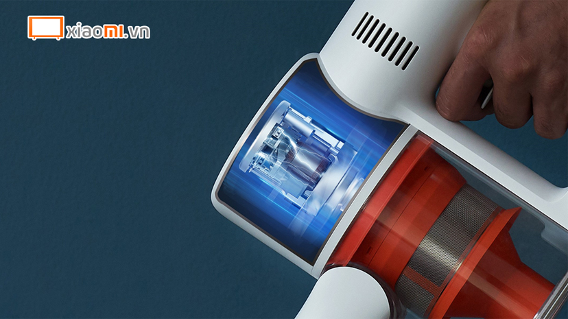 động cơ mạnh mẽ của máy hút bụi Xiaomi Mi Vacuum Cleaner G10.jpg