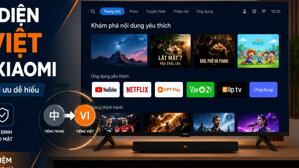 Tivi Xiaomi báo lỗi khi cài APK